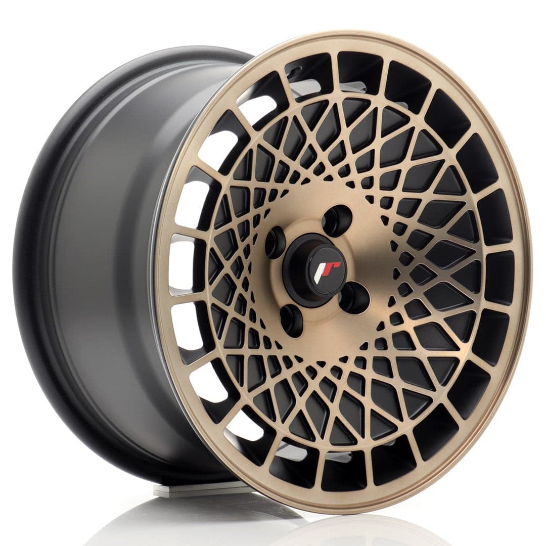 JR Wheels JR14 15x8 ET20 4x100 Black Bronze Finish - Wheelsup