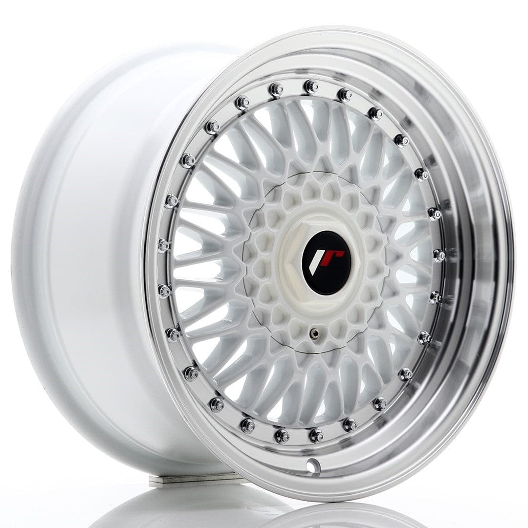 JR Wheels JR9 16x8 ET25 4x100/108 White w/Machined Lip - Wheelsup.sk