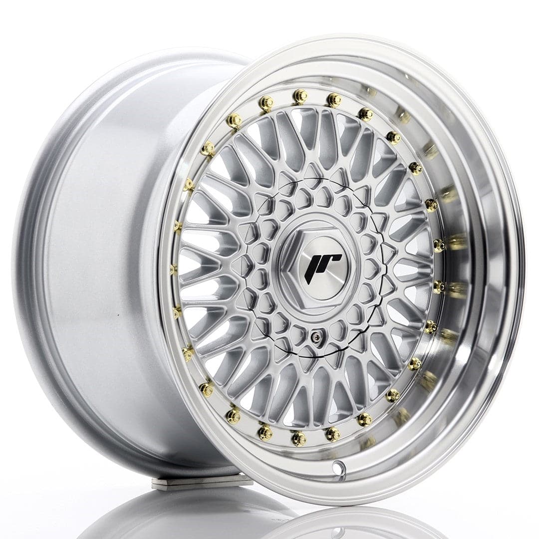 JR Wheels JR9 16x9 ET20 4x100/108 Silver w/Machined Lip - Wheelsup.sk