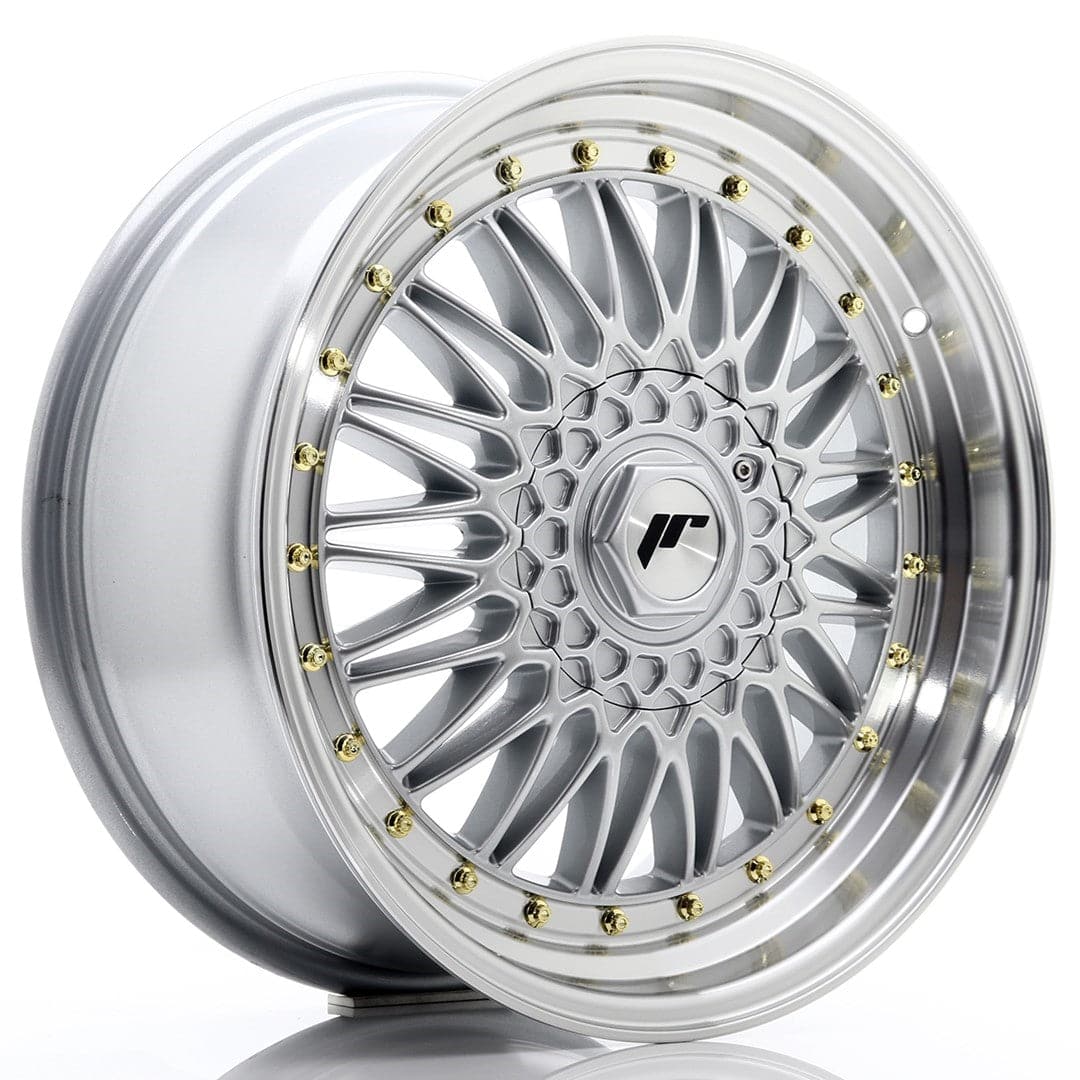 JR Wheels JR9 18x8 ET35 5x100/120 Silver w/Machined Lip - Wheelsup.sk