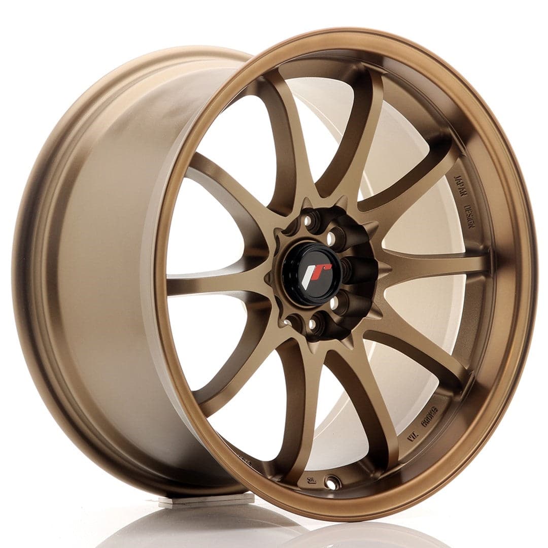 JR Wheels JR5 18x9,5 ET22 5x100/114,3 Dark Anodized Bronze - Wheelsup.sk