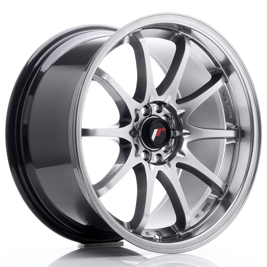 JR Wheels JR5 18x9,5 ET38 5x100/114,3 Hyper Black - Wheelsup.sk