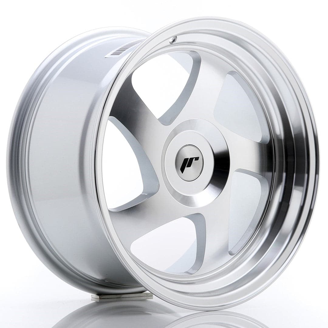 JR Wheels JR15 17x9 ET25 Blank Silver Machined - Wheelsup