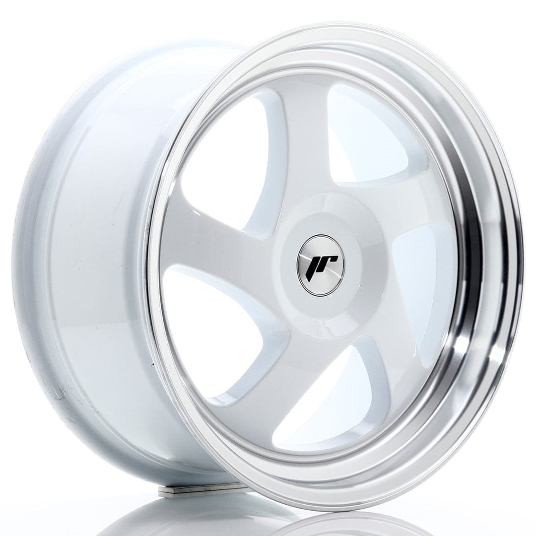 JR Wheels JR15 17x8 ET35 Blank White - Wheelsup
