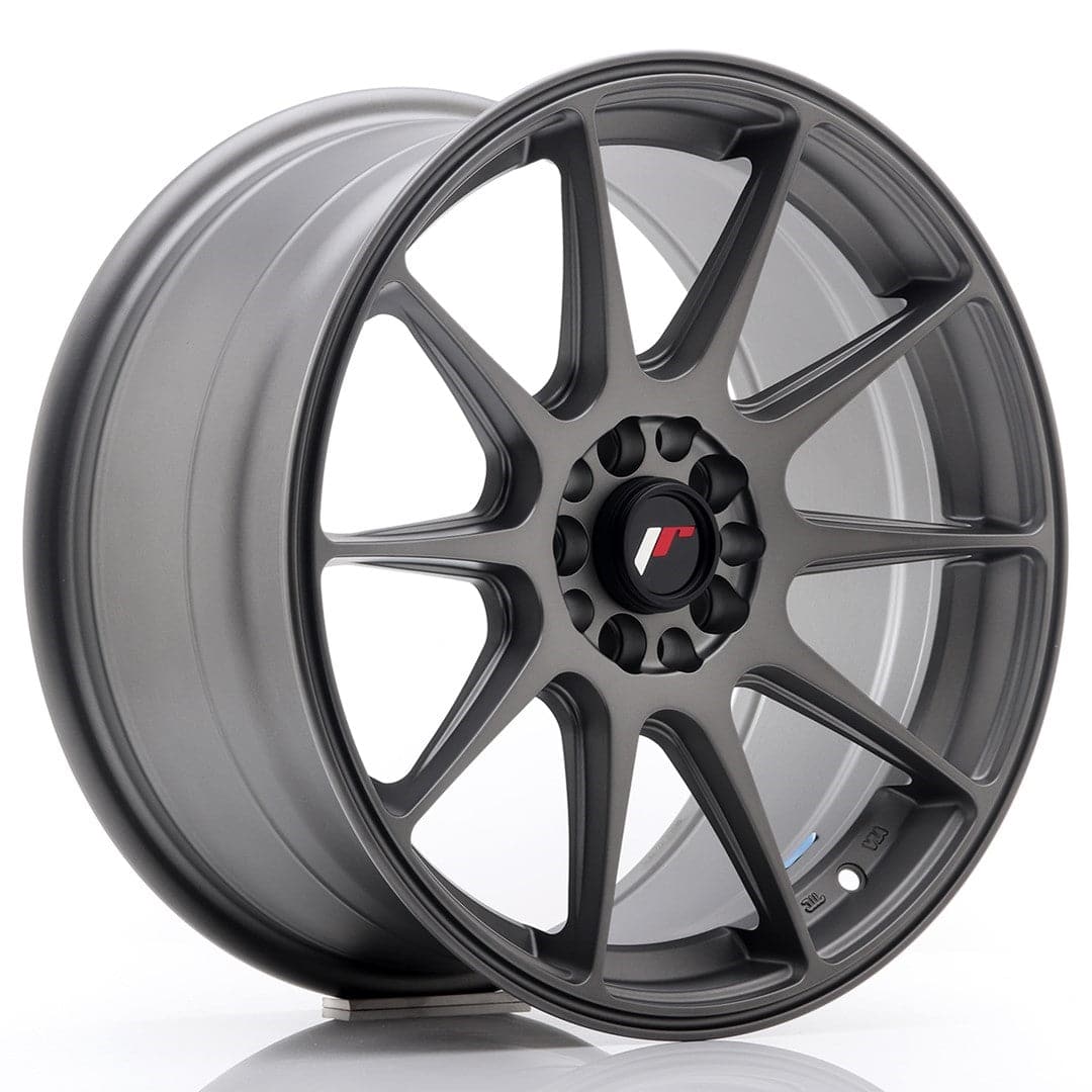 JR Wheels JR11 17x8,25 ET25 4x100/108 Matt Gun Metal - Wheelsup