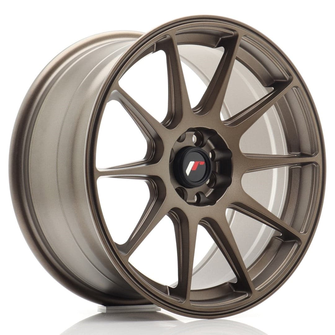 JR Wheels JR11 17x8,25 ET35 5x112/114,3 Matt Bronze - Wheelsup