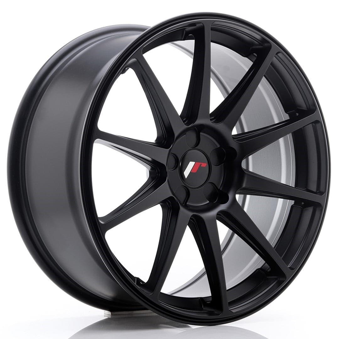 JR Wheels JR11 19x8,5 ET35-40 5H Blank Matt Black - Wheelsup