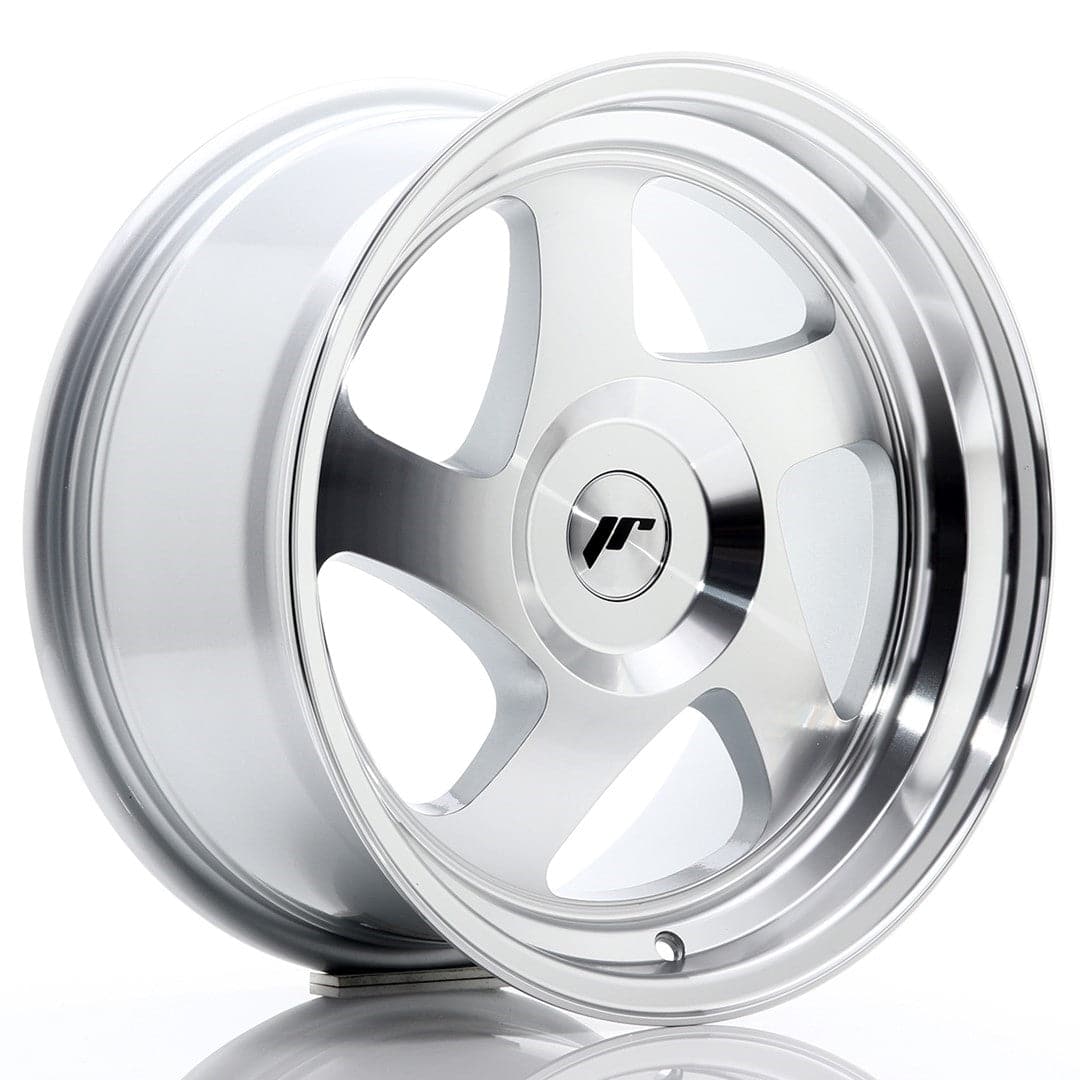 JR Wheels JR15 16x8 ET25 Blank Silver Machined - Wheelsup