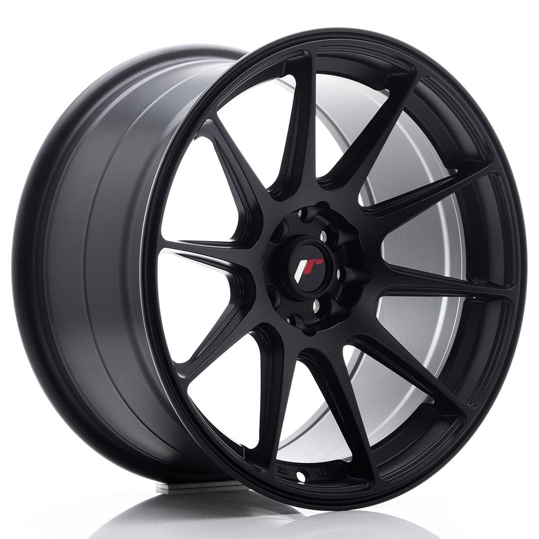 JR Wheels JR11 17x9 ET20 5x100/114 Matt Black - Wheelsup