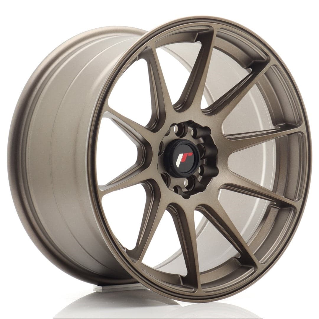JR Wheels JR11 17x9 ET35 5x100/114 Matt Bronze - Wheelsup