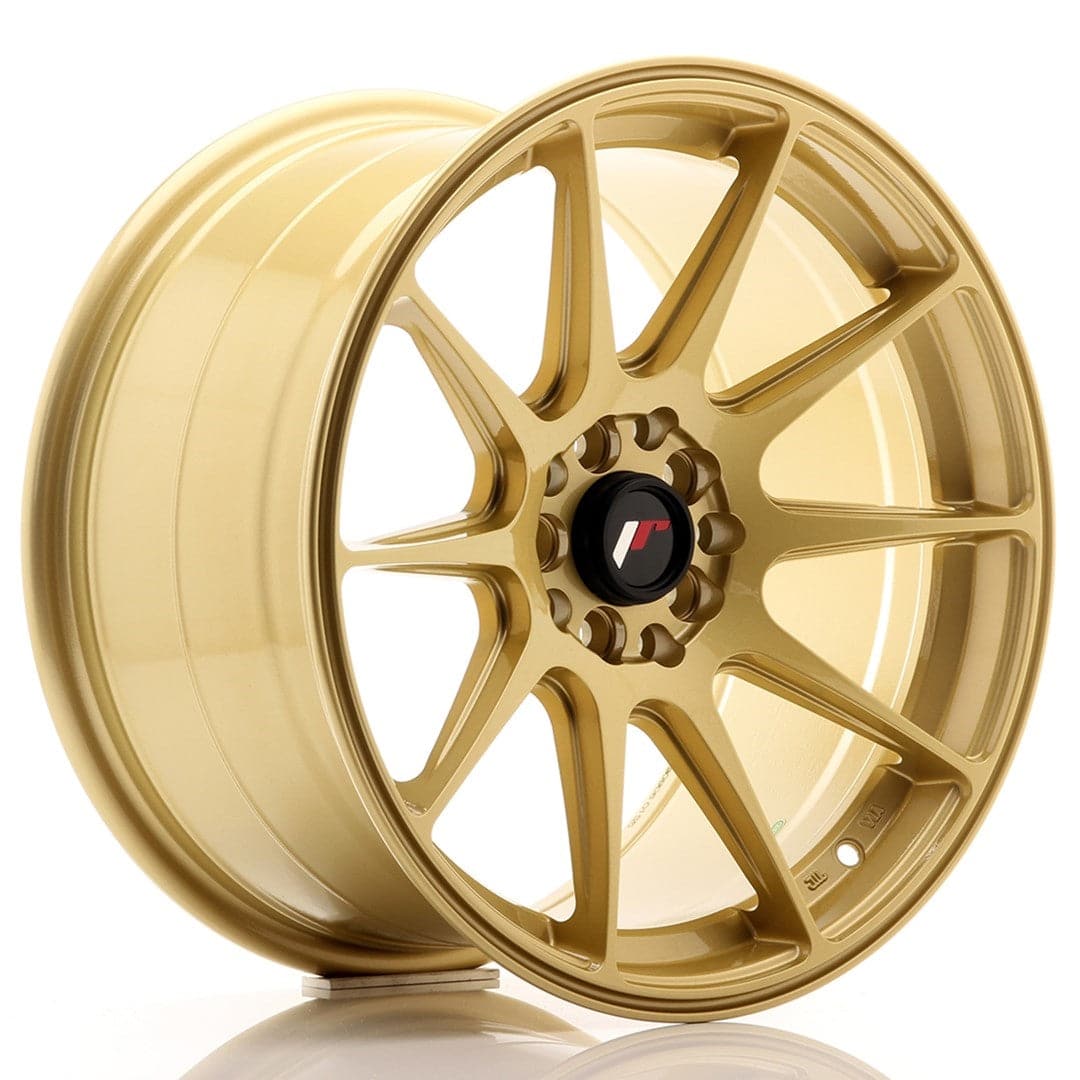 JR Wheels JR11 17x9 ET35 5x100/114 Gold - Wheelsup