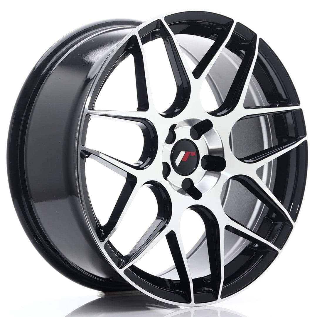 JR Wheels JR18 20x8,5 ET20-40 5H Blank Glossy Black - Wheelsup