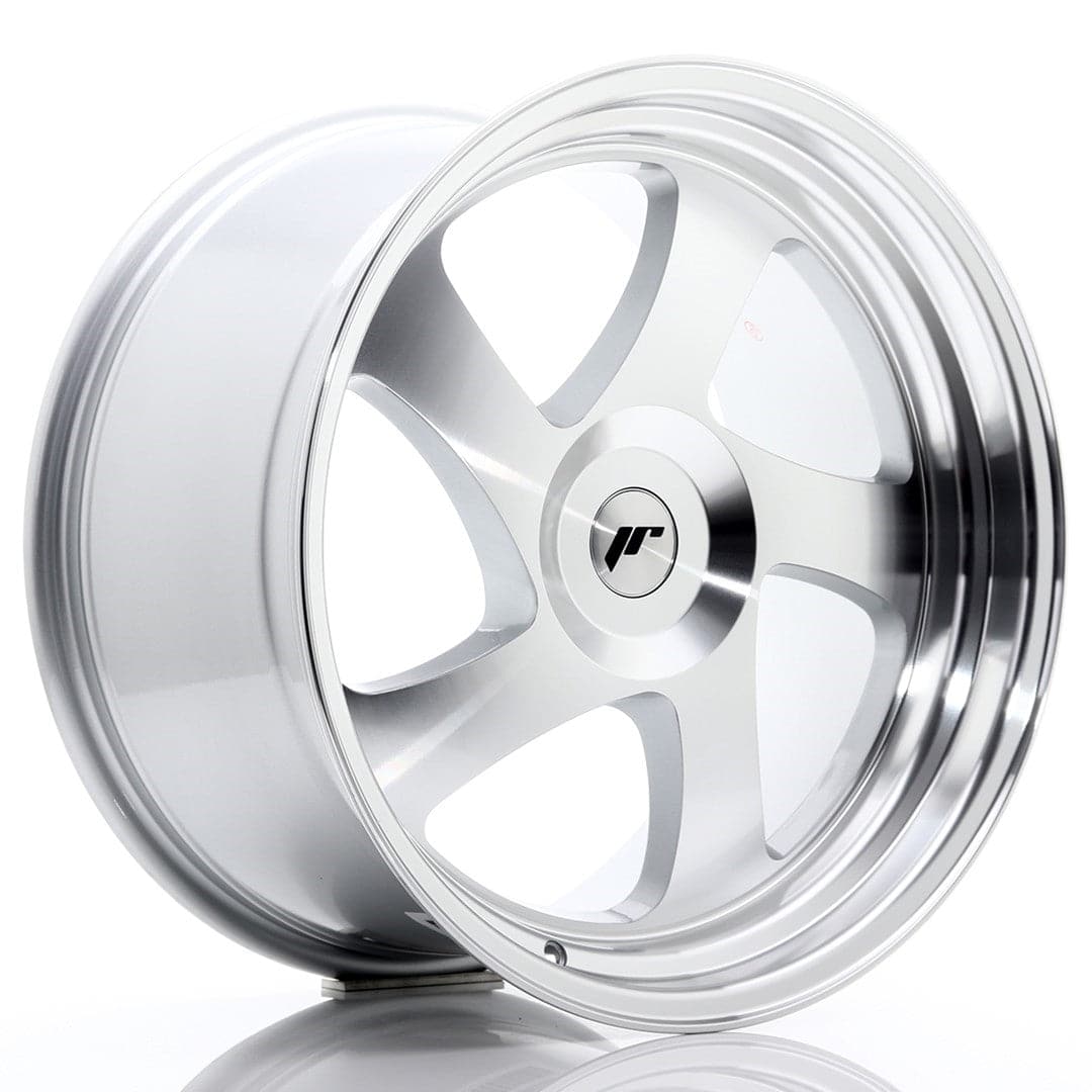 JR Wheels JR15 19x10 ET35 Blank Silver Machined - Wheelsup