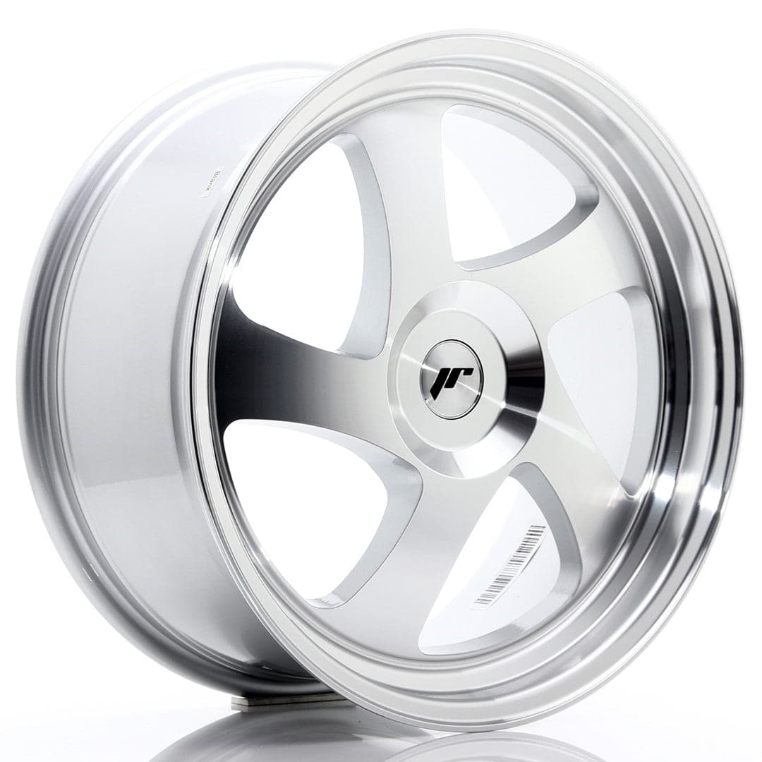 JR Wheels JR15 19x8,5 ET20-40 Blank Silver Machined - Wheelsup