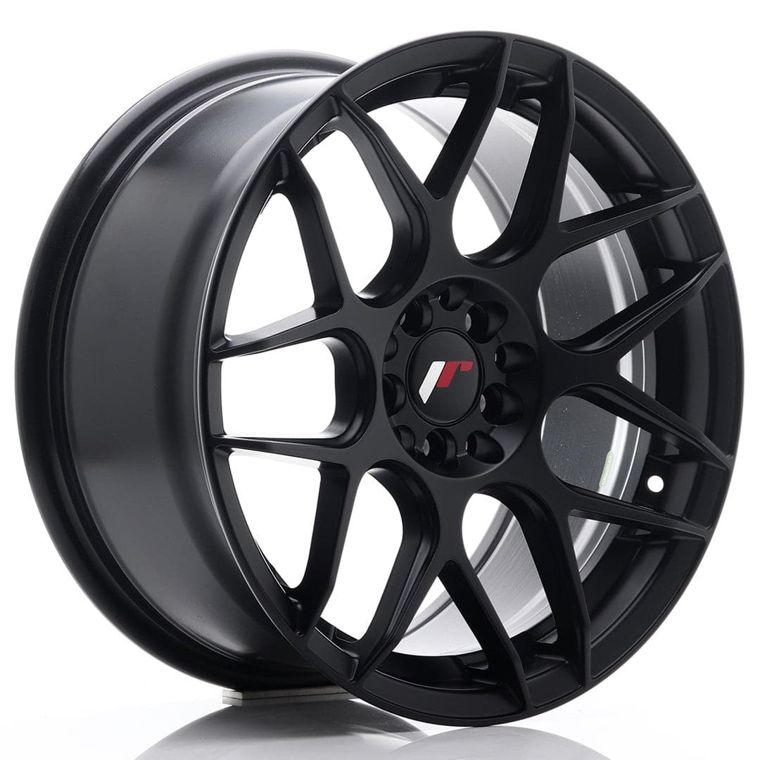 JR Wheels JR18 17x8 ET25 4x100/108 Matt Black - Wheelsup