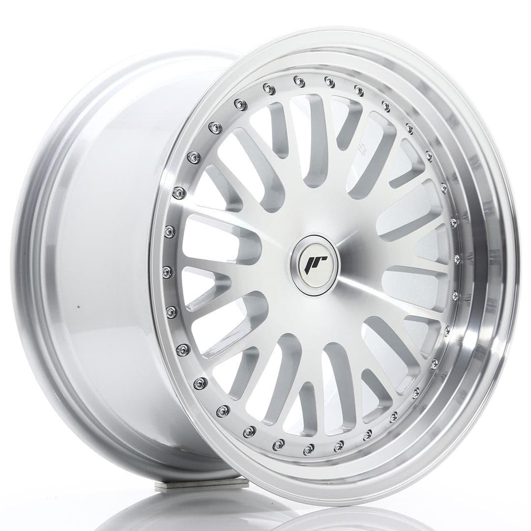 JR Wheels JR10 18x9,5 ET20-40 Blank Silver Machined Face - Wheelsup