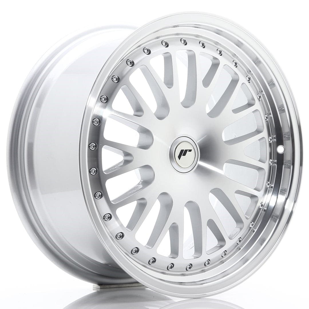 JR Wheels JR10 18x8,5 ET20-45 Blank Silver Machined Face - Wheelsup