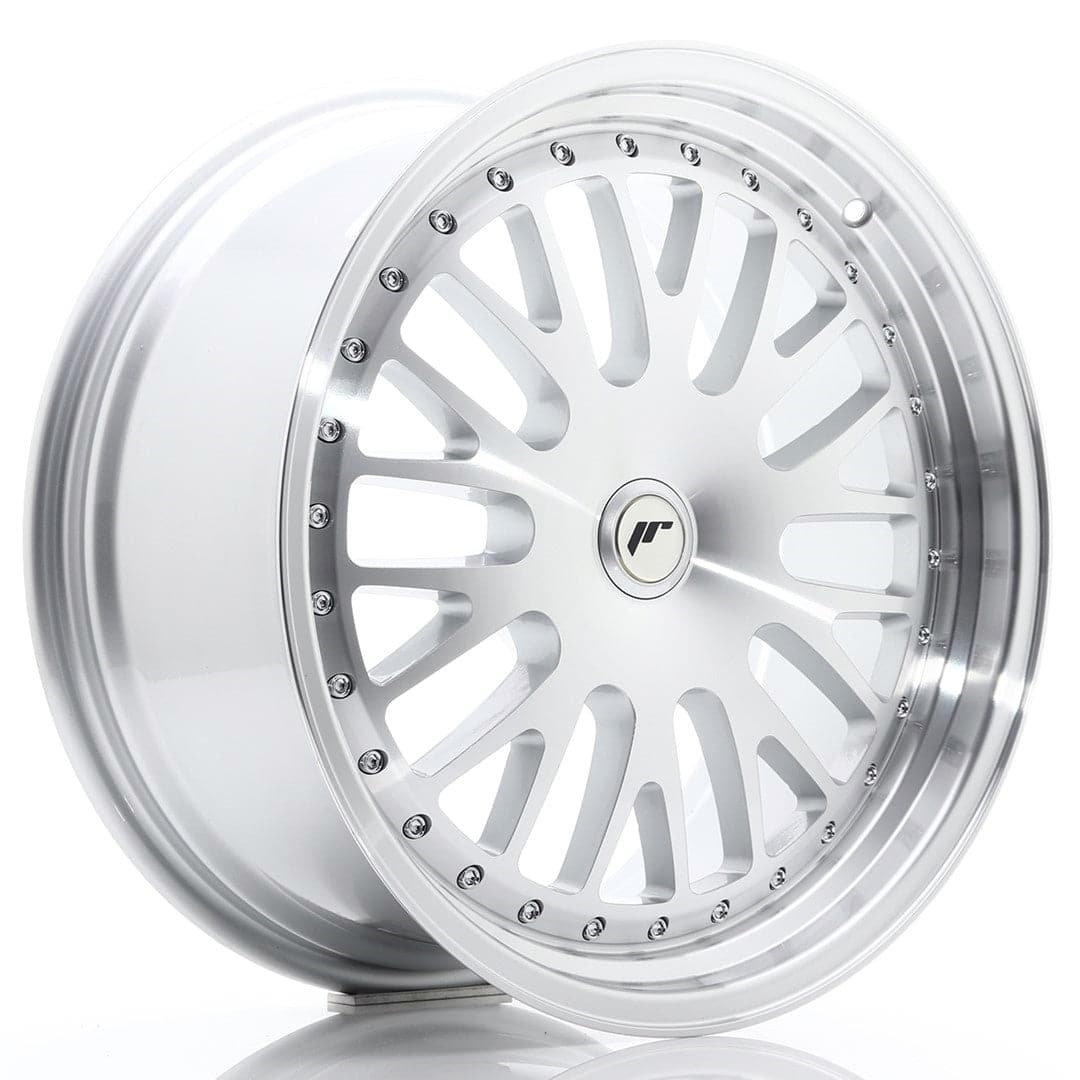 JR Wheels JR10 19x8,5 ET20-35 Blank Silver Machined Face - Wheelsup