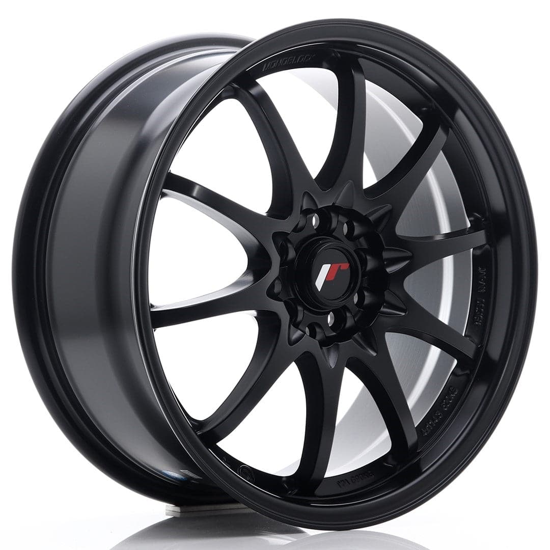 JR Wheels JR5 17x7,5 ET35 5x100/114,3 Matt Black - Wheelsup.sk