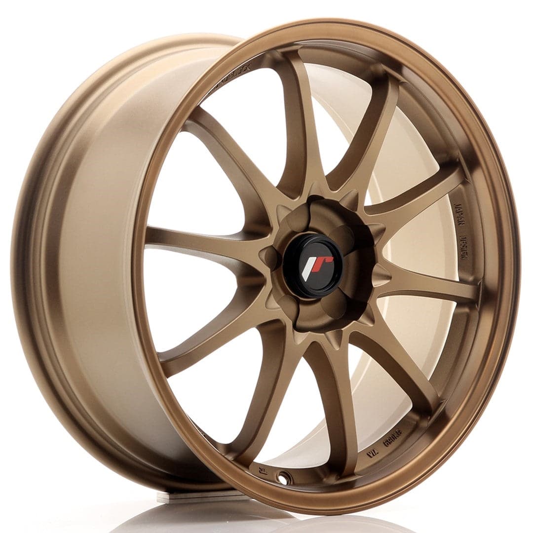 JR Wheels JR5 18x8 ET35 5H BLANK Dark Anodized Bronze - Wheelsup.sk