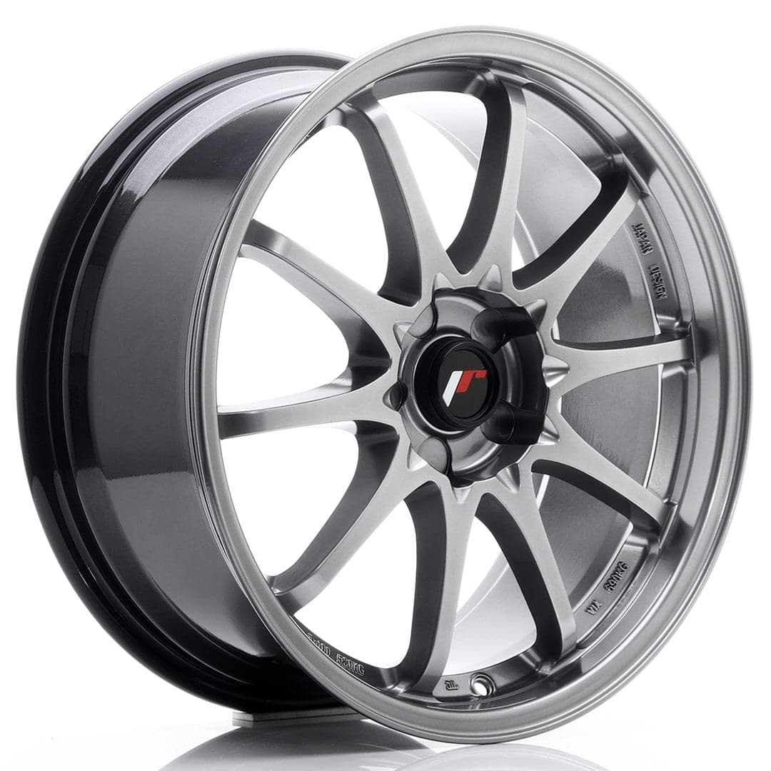 JR Wheels JR5 18x8 ET35 5H BLANK Hyper Black - Wheelsup.sk