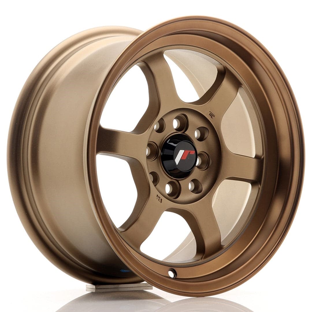 JR Wheels JR12 15x7,5 ET26 4x100/108 Dark Anodize Bronze - Wheelsup