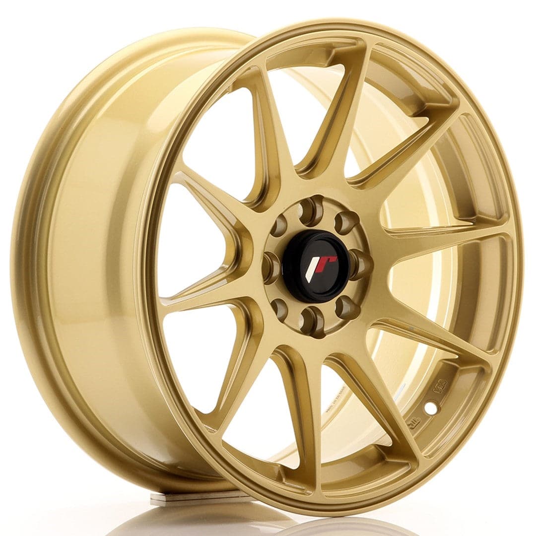 JR Wheels JR11 16x7 ET25 4x100/108 Gold - Wheelsup
