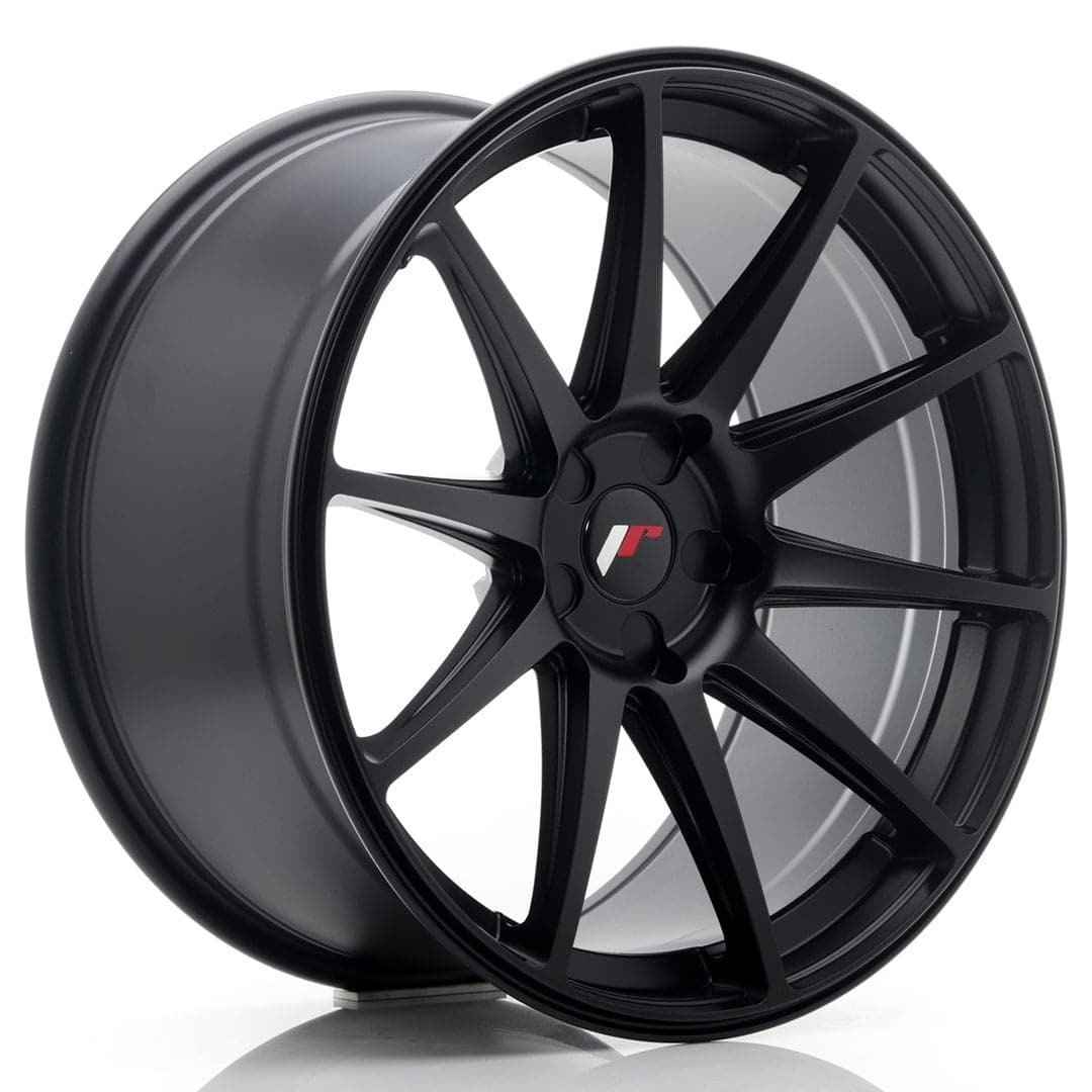 JR Wheels JR11 20x10 ET20-40 5H Blank Matt Black - Wheelsup