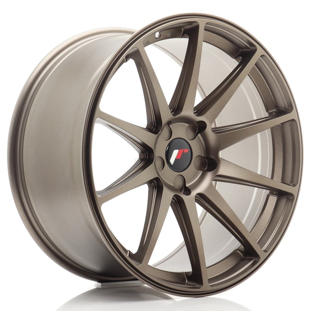 JR Wheels JR11 20x10 ET40 5H Blank Matt Bronze - Wheelsup