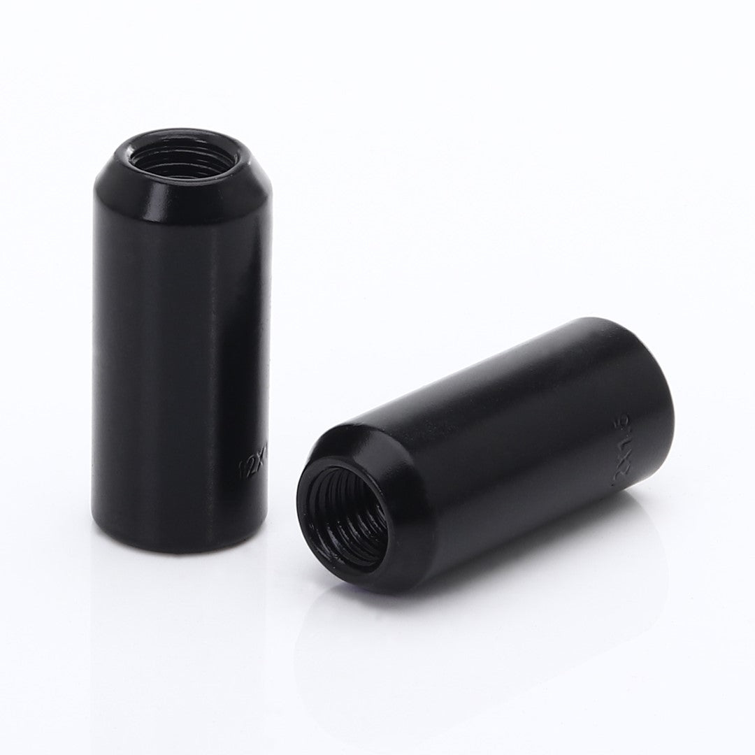 Dlouhé imbusové matice Black + klíč