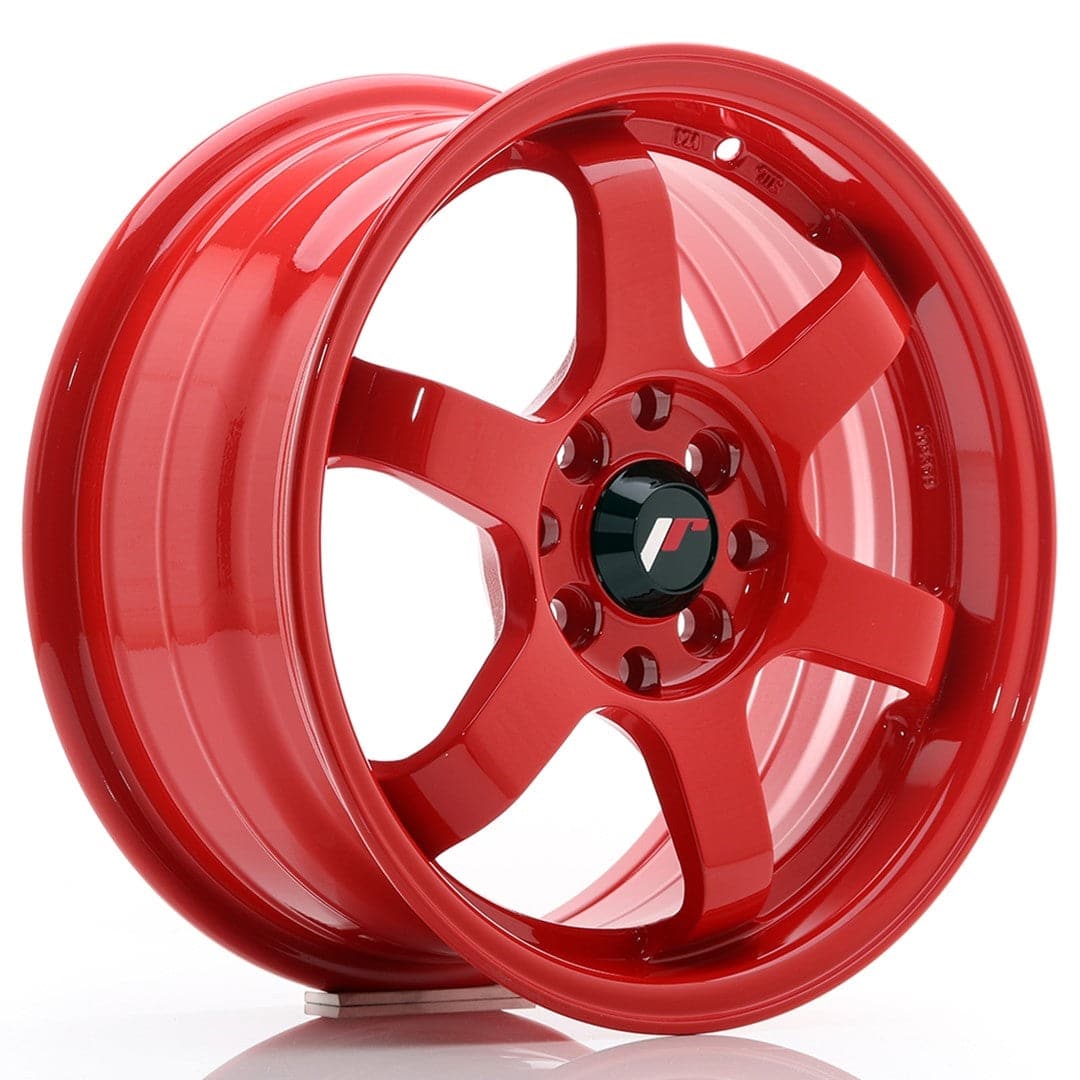 JR Wheels JR3 15x7 ET40 4x100/114 Red - Wheelsup
