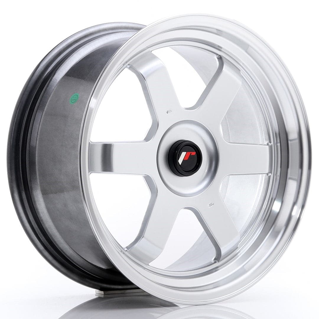 JR Wheels JR12 17x8 ET35 Blank Hyper Silver - Wheelsup