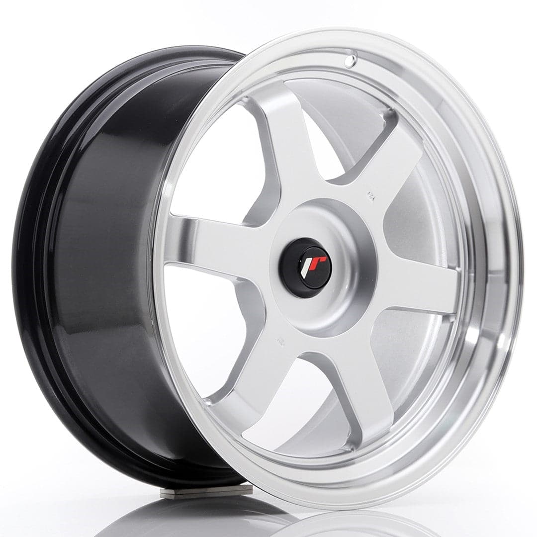 JR Wheels JR12 18x9 ET25-27 Blank Hyper Silver - Wheelsup