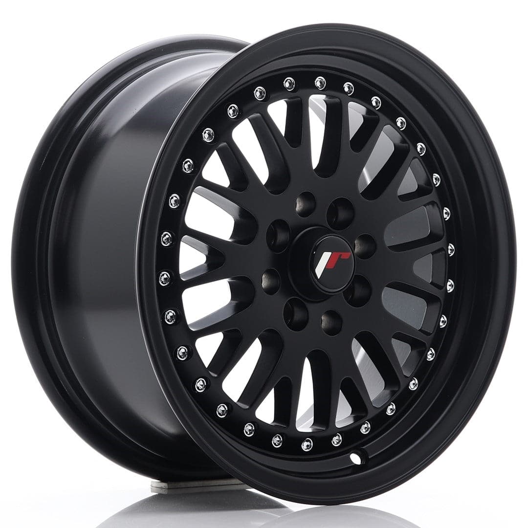 JR Wheels JR10 15x7 ET30 4x100/108 Matt Black - Wheelsup