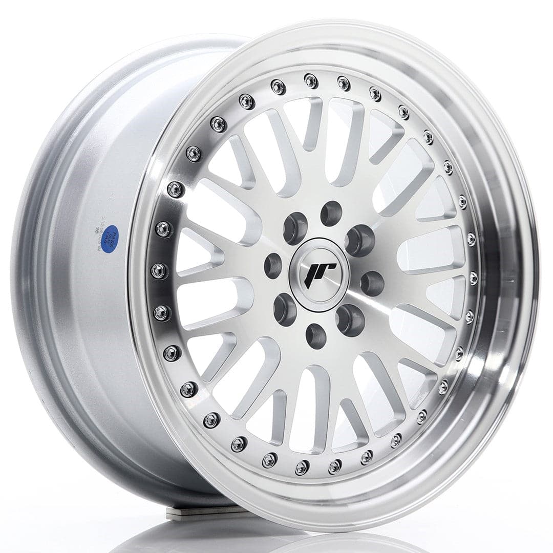 JR Wheels JR10 16x7 ET30 4x100/108 Silver Machined Face - Wheelsup