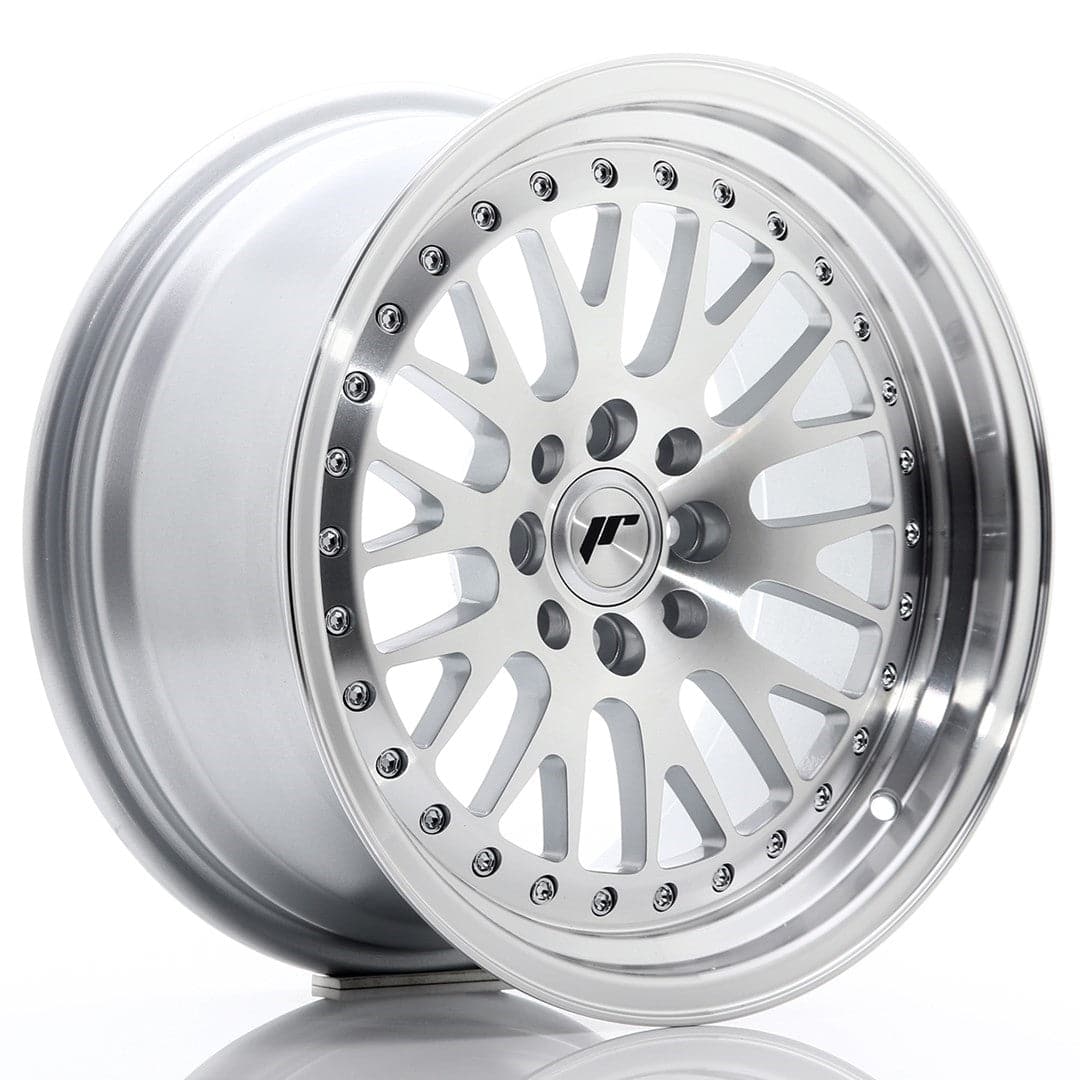 JR Wheels JR10 16x8 ET20 4x100/108 Silver Machined Face - Wheelsup