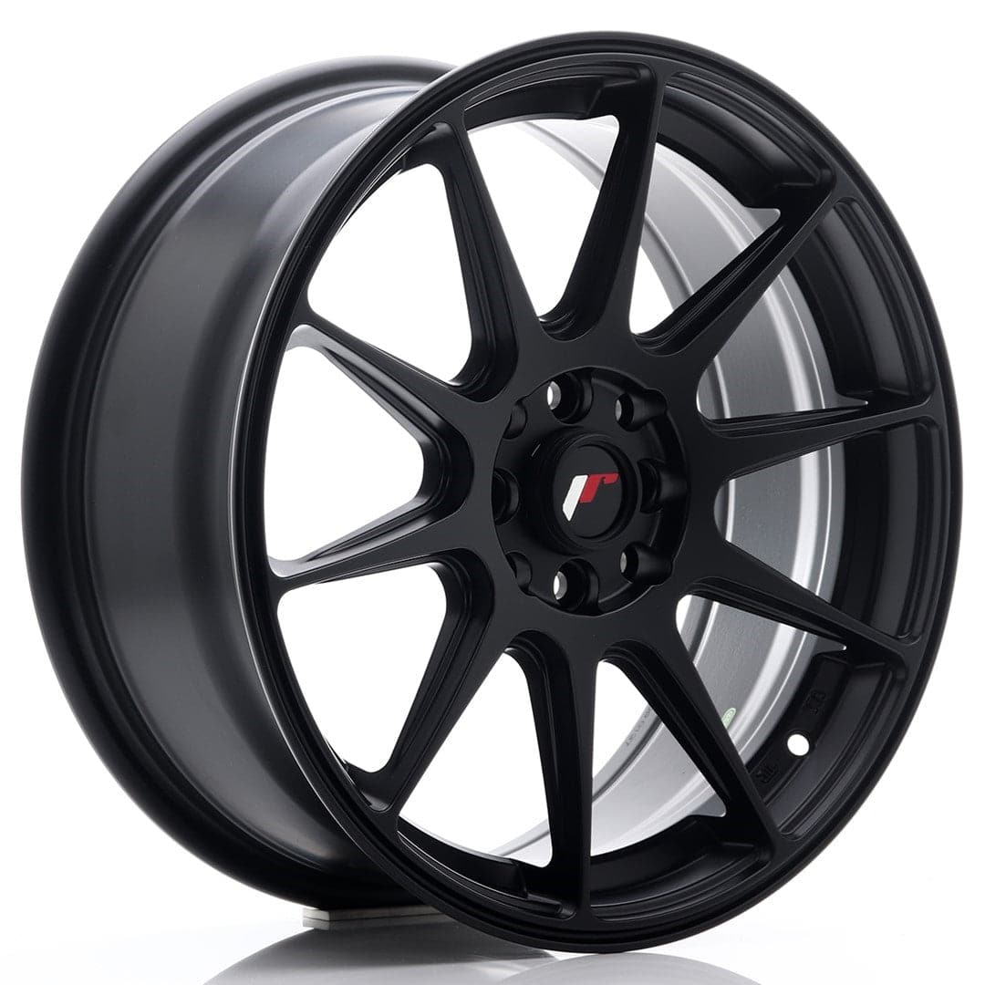 JR Wheels JR11 17x7,25 ET35 5x112/114,3 Matt Black - Wheelsup