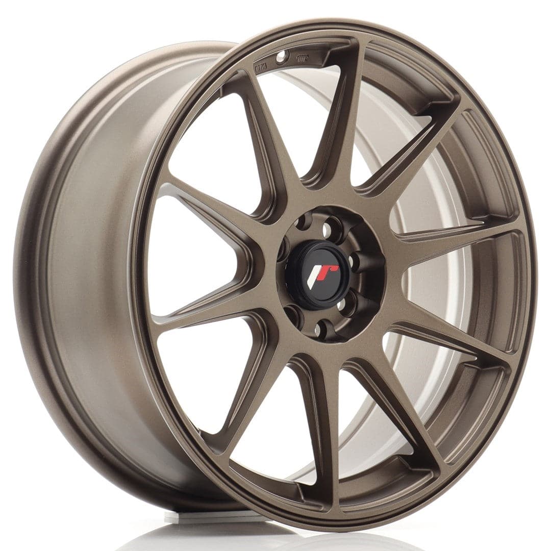 JR Wheels JR11 17x7,25 ET35 5x112/114,3 Matt Bronze - Wheelsup