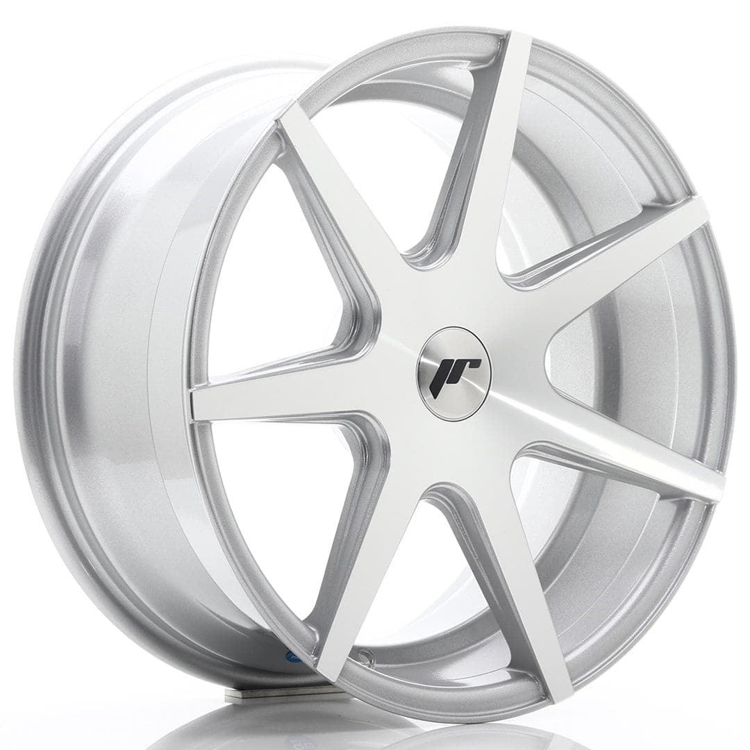 JR Wheels JR20 18x8,5 ET25-40 Blank Silver Machined - Wheelsup