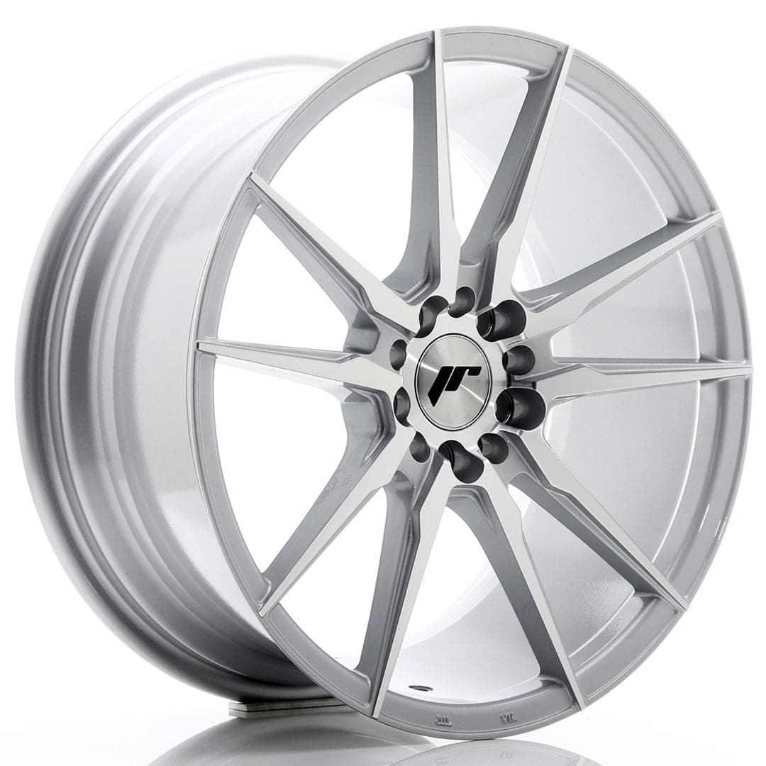 JR Wheels JR21 18x8,5 ET40 5x112/114 Silver Machined - Wheelsup.sk