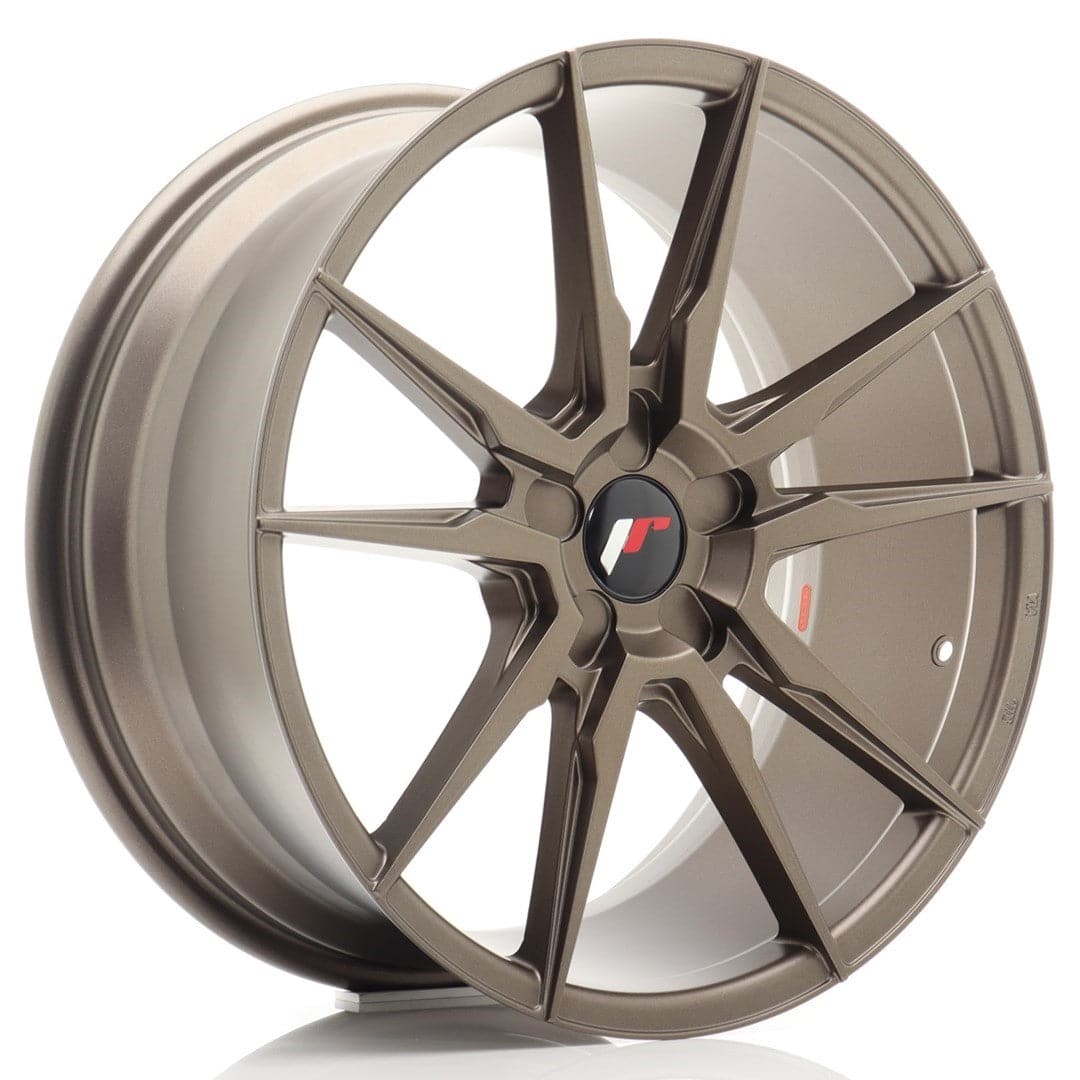 JR Wheels JR21 19x8,5 ET35-43 5H BLANK Matt Bronze - Wheelsup