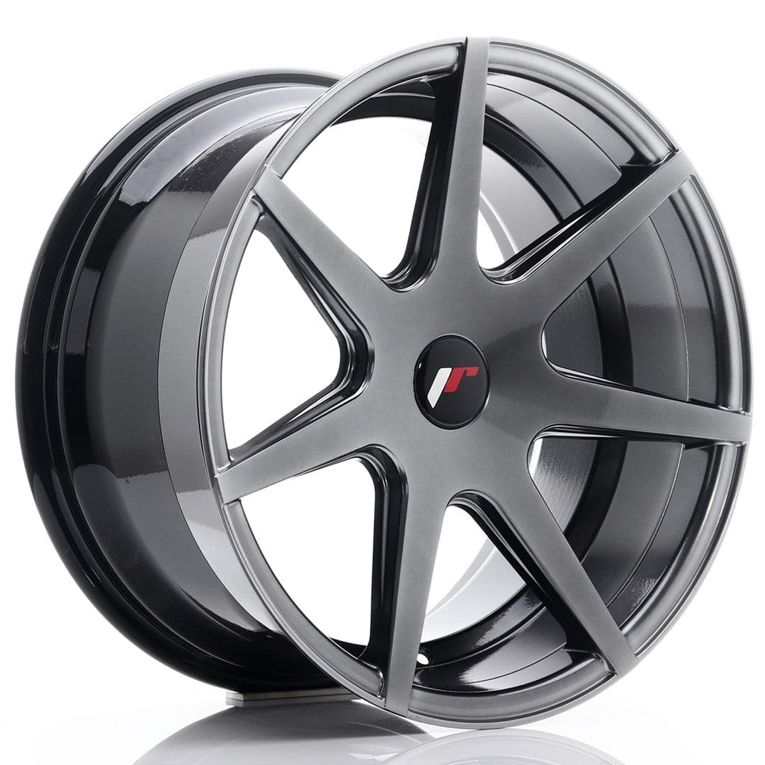 JR Wheels JR20 18x9,5 ET20-40 Blank Hyper Black - Wheelsup