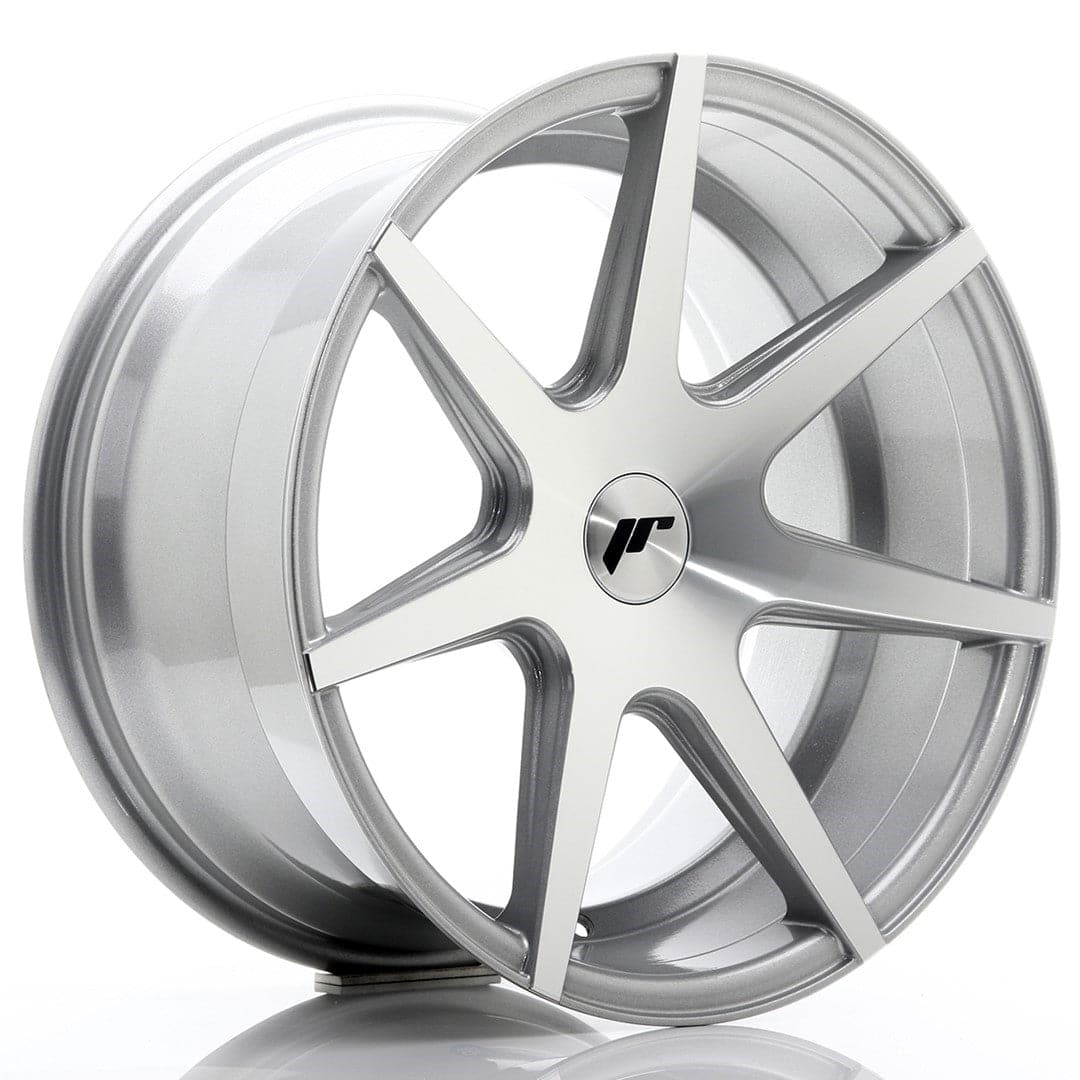 JR Wheels JR20 18x9,5 ET20-40 Blank Silver Machined - Wheelsup