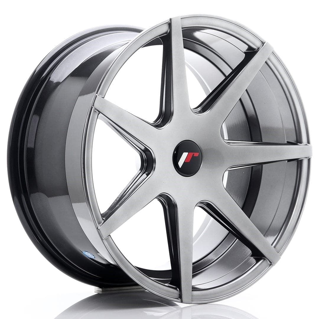 JR Wheels JR20 19x9,5 ET20-40 Blank Hyper Black - Wheelsup