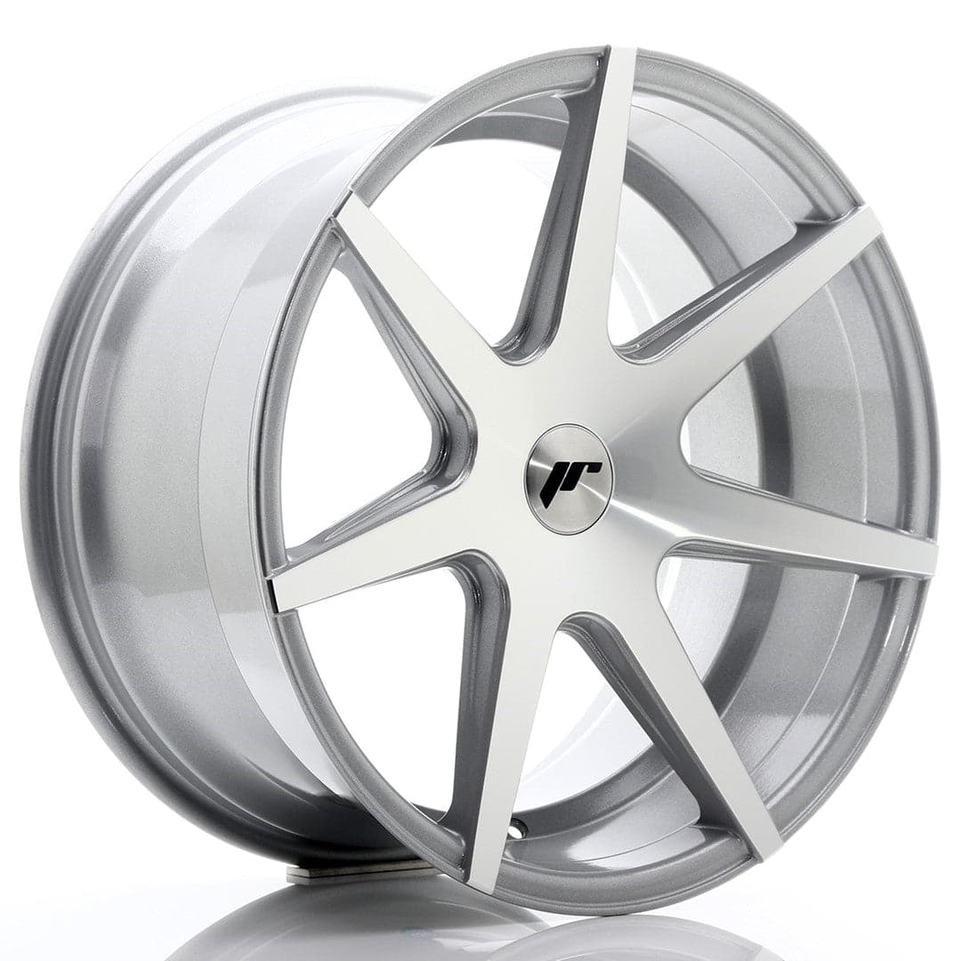 JR Wheels JR20 19x9,5 ET20-40 Blank Silver Machined - Wheelsup
