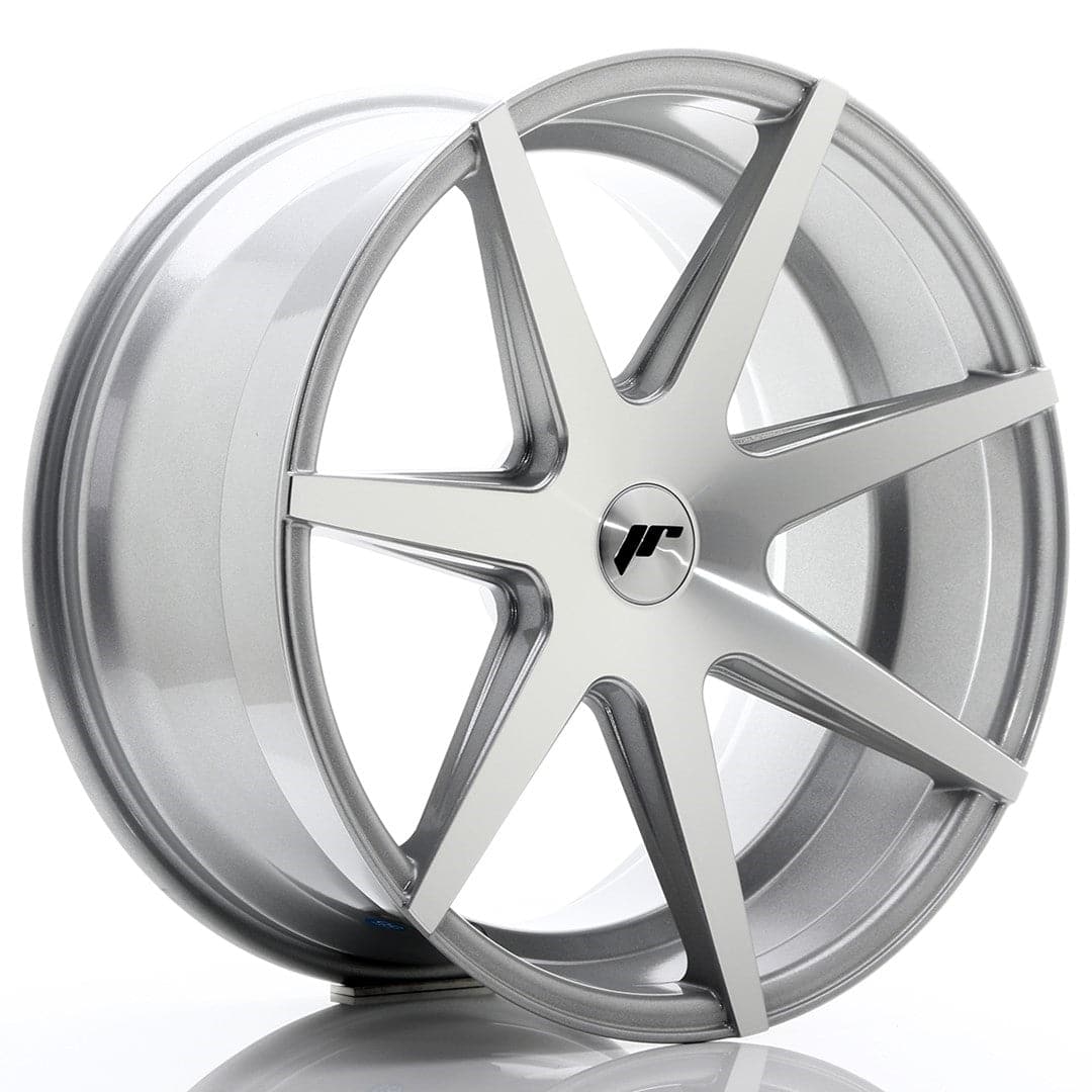 JR Wheels JR20 20x10 ET20-40 5H Blank Silver Machined - Wheelsup