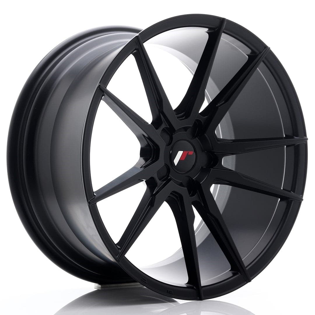 JR Wheels JR21 20x10 ET20-40 5H BLANK Matt Black - Wheelsup