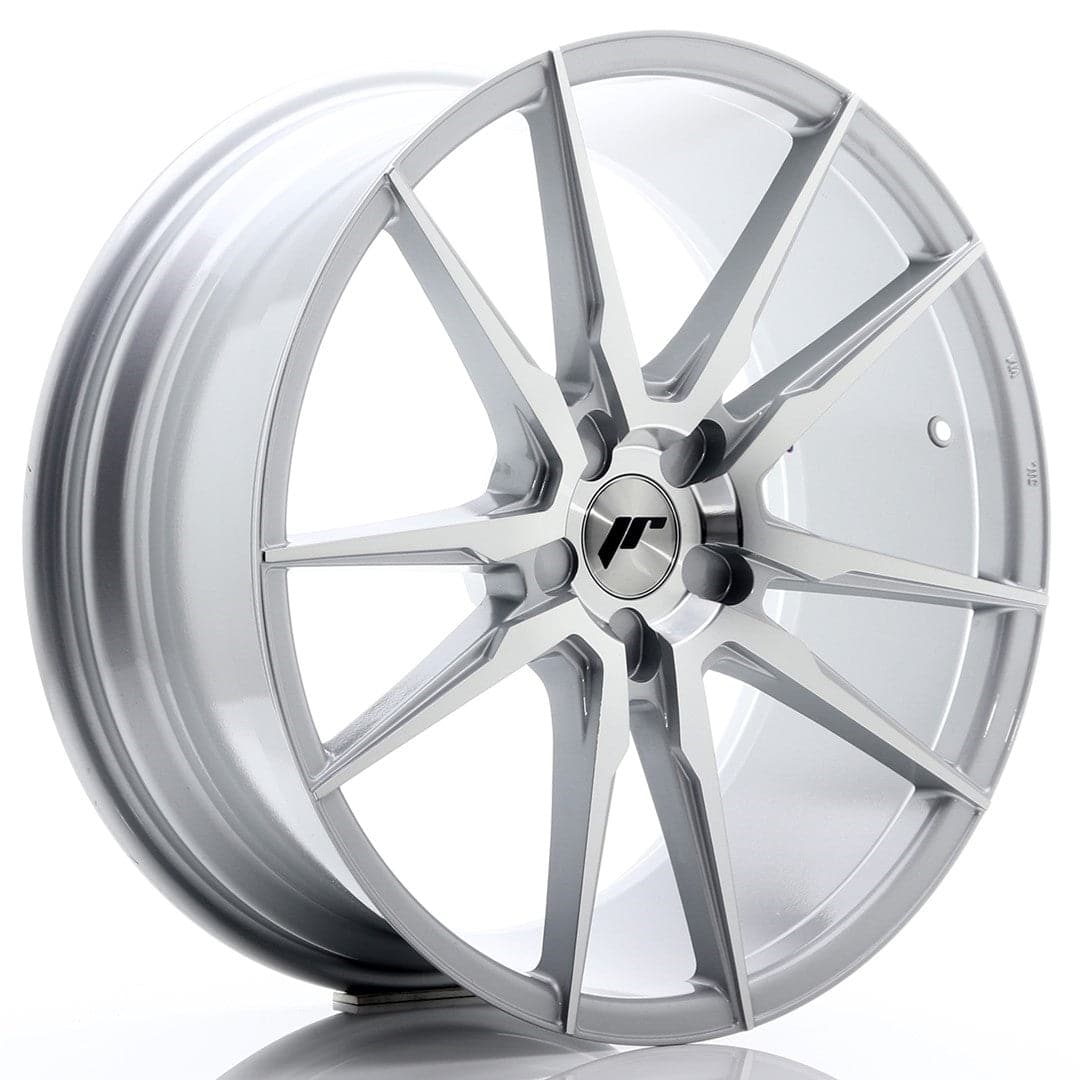 JR Wheels JR21 20x8,5 ET40 5H BLANK Silver Machined Face - Wheelsup