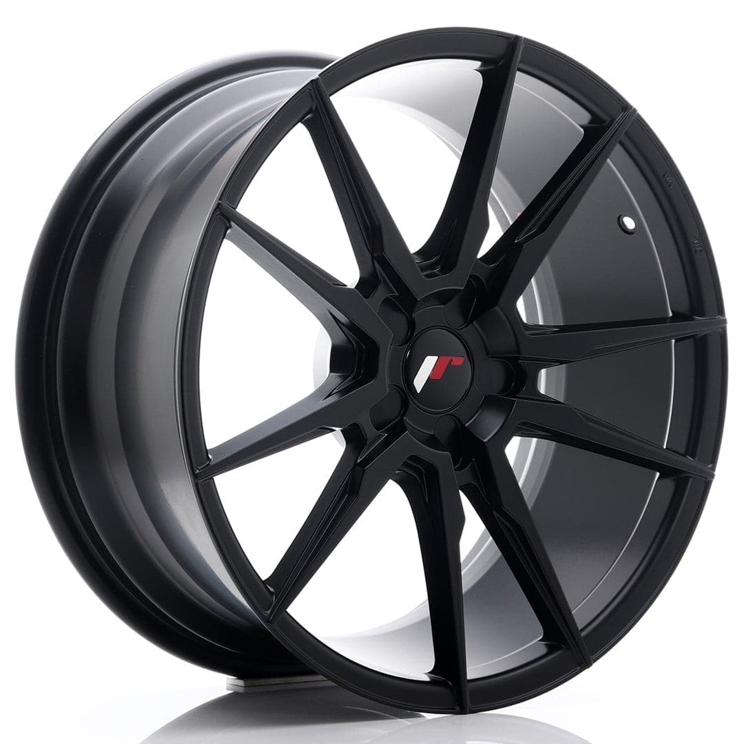 JR Wheels JR21 19x8,5 ET35-43 5H Blank Matt Black - Wheelsup
