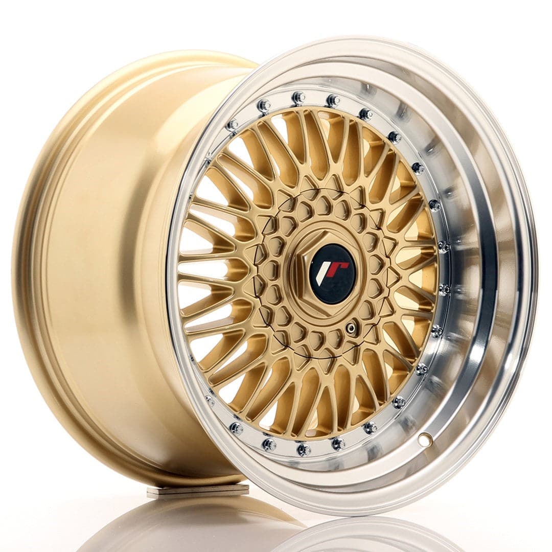 JR Wheels JR9 17x10 ET20 BLANK Gold w/Machined Lip - Wheelsup.sk